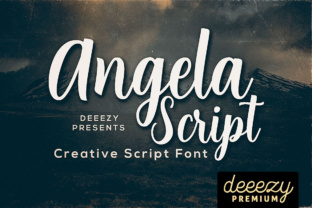 Angela Font: A Handwritten Script for Crafters and Product Makers