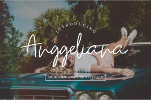 Anggeliana: A Stylish Script Font