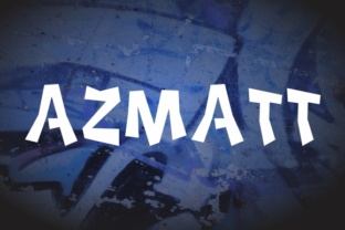 Azmatt: A Bold, Decorative Typeface for Creative Projects