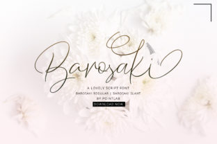 Barosaki Font Review