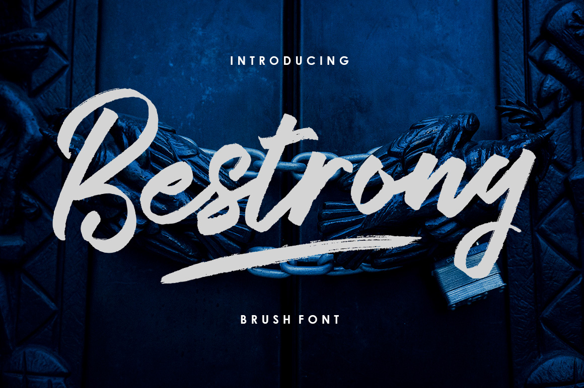 Bestrong: A Hipster Brush Font for Creative Projects