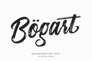 Bogart: A Fresh Script Font