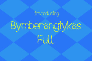 Bymberangiykas Full: A Doodly Font for Creative Campaigns