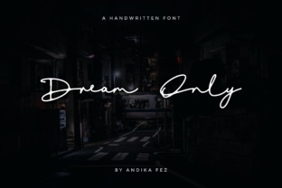 Dream Only Font for Creative Projects