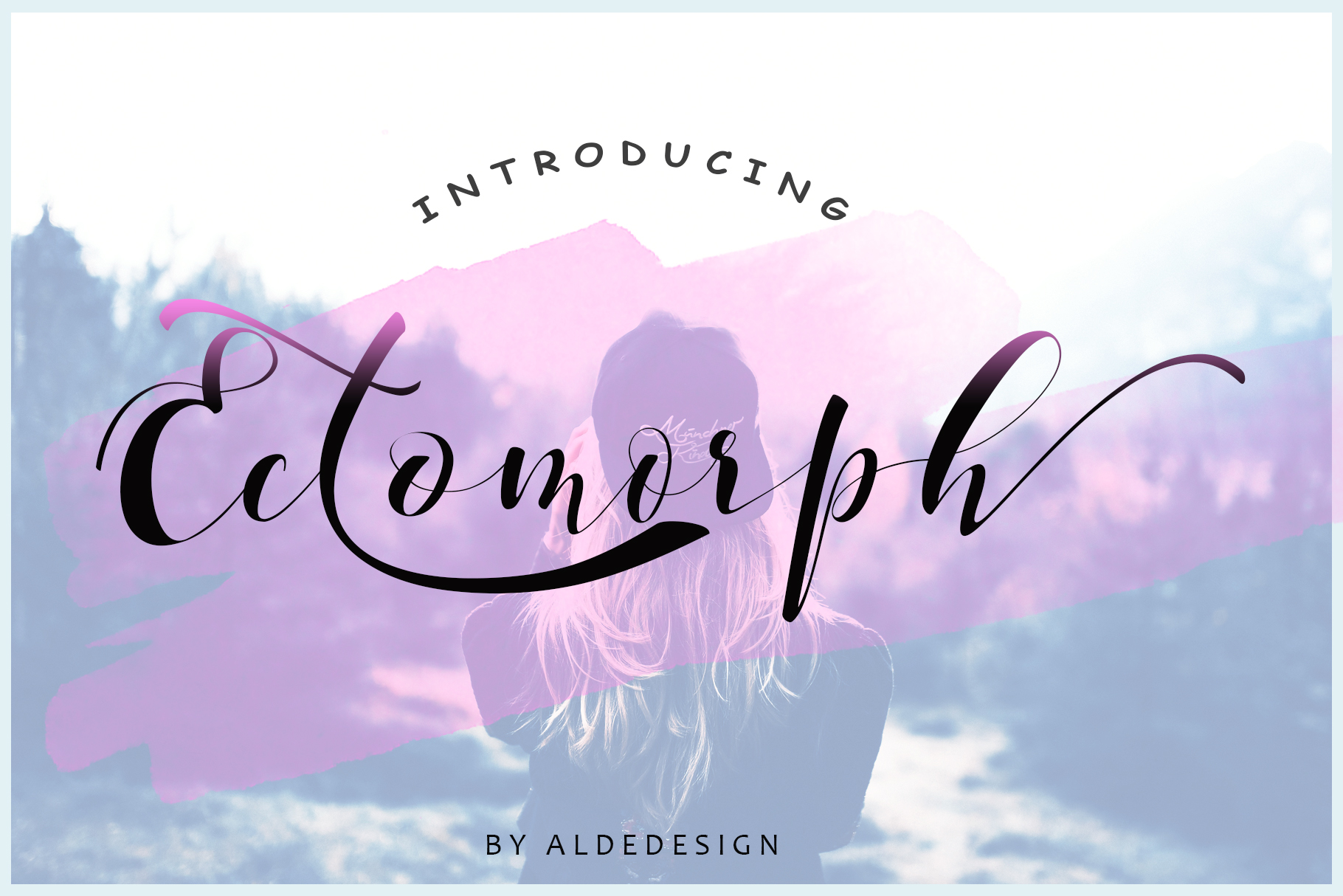 Ectomorph Font: Modern Script for Campaigns