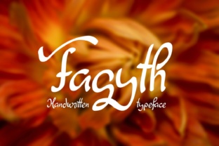 Fagyth: A Handwritten Font for Creative Web Design