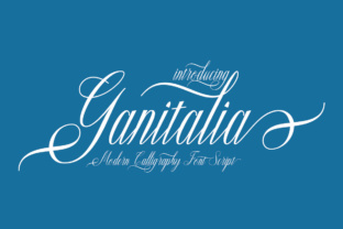Ganitalia: A Luxurious Script Font