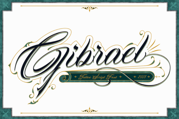 Gibrael: A Refined Script Font