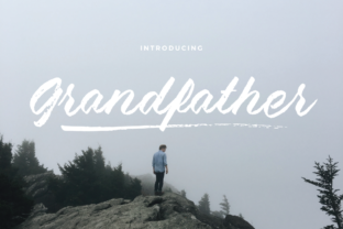 Grandfather Font: A Handwritten Script for Creative Campaigns