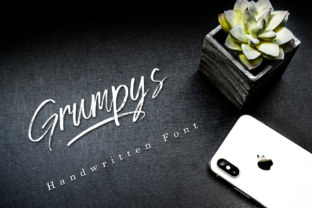 Grumpys: A Bold Handwritten Script