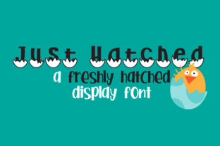 Just Hatched Font: A Hatching Design