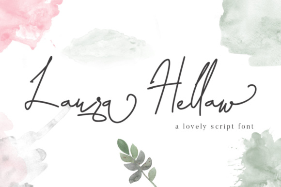 Laura Hellaw: A Script Font for Elegant Design