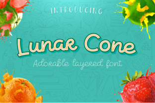 Lunar Cone Font for Business