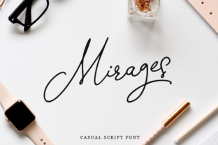 Mirages: A Stylish Script Font for Marketers