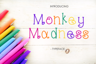 Monkey Madness: A Playful Script Font for Handmade Products