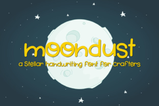 Moondust: A Script Font for Creative Projects