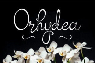Orhydea: A Handcrafted Script Font for Makers and Creatives