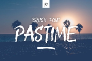 Pastime: A Handwritten Script Font