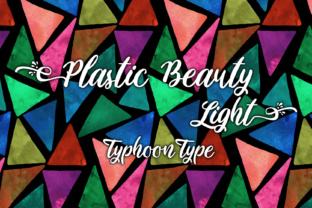 Plastic Beauty Light: A Playful Script Font for Handmade Creations