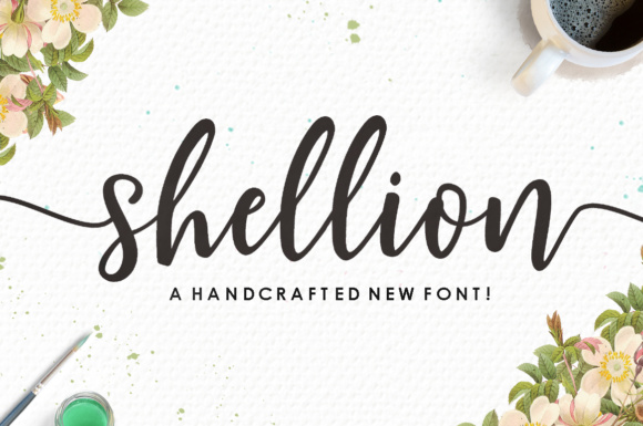 Shellion: A Script Font for Web Design