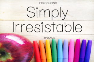 Simply Irresistible: A Sans Serif Font with Editorial Warmth