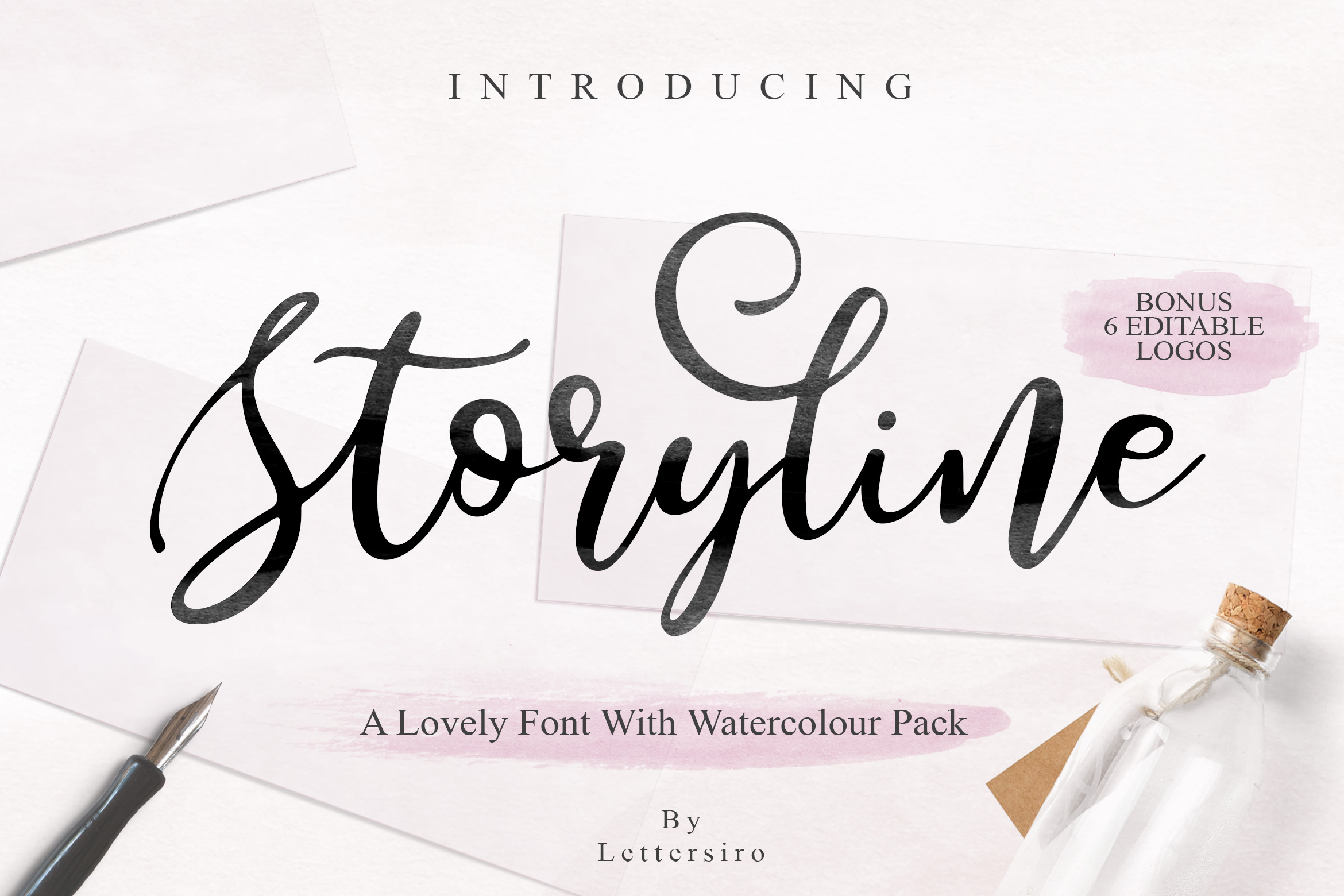 Storyline Font: Elegant Script for Digital Marketing