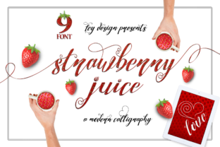 Strawberry Font for Creative Campaigns