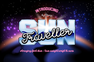 Sun Traveller: A Stylish Font for Creative Projects