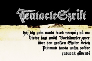 Tentacle Szrift: A Designer’s Hands-On Review
