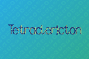 Tetraclericton: A Decorative Font for Creative Campaigns
