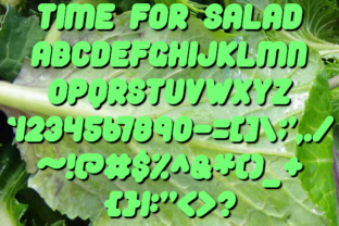 Time for Salad font review: A marketing designer's take on playful display typography for campaigns