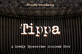 Tippa Typewriter Font for Small Business Branding