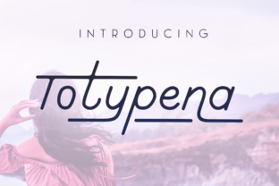 Totypena: A Retro Font for Modern Brands