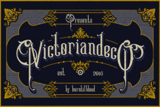 Victoriandeco Font for Web Design