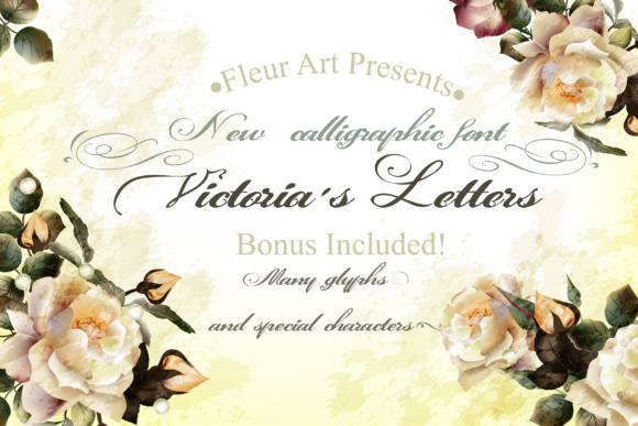 Victoria’s Letters Font